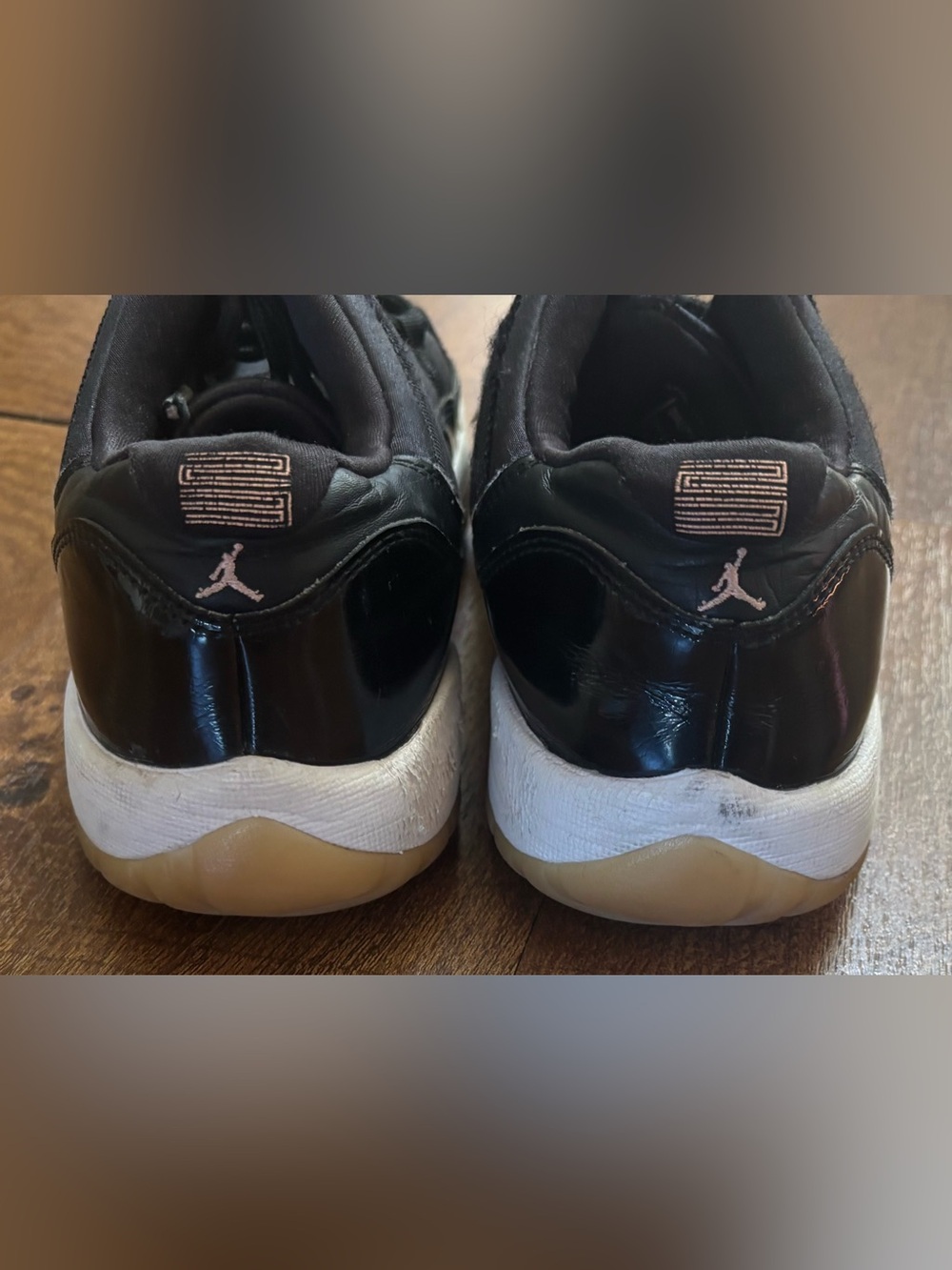 Air Jordan youth retro low laced basketball athletic shoes sneakers 5.5 or 5 1/2 - Picture 10 of 15